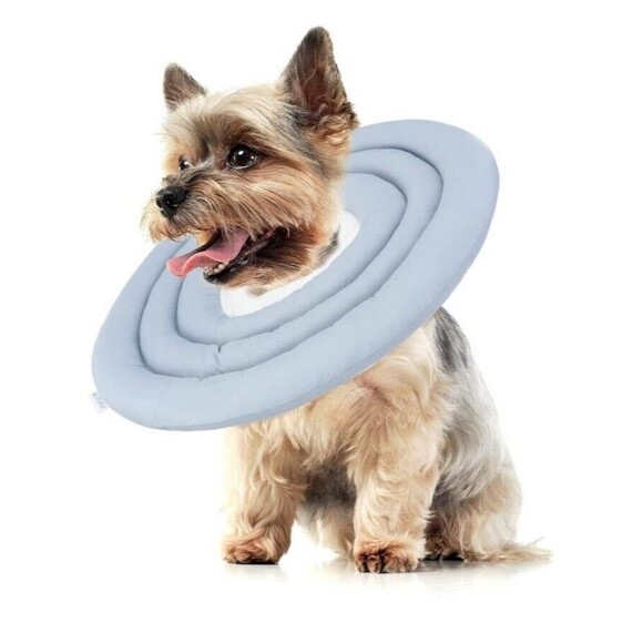 Unbranded Other - Dog Cones Small Dogs Comfortable Adjustable Soft Dog Cone After Surgery
